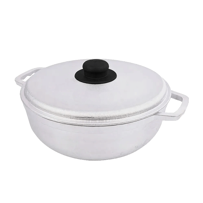 Cast aluminium saucepan